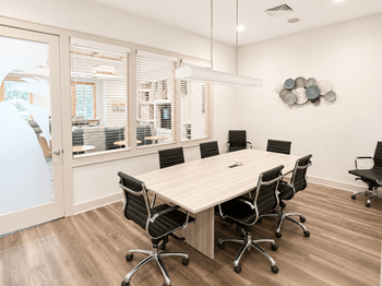 Conference room and table